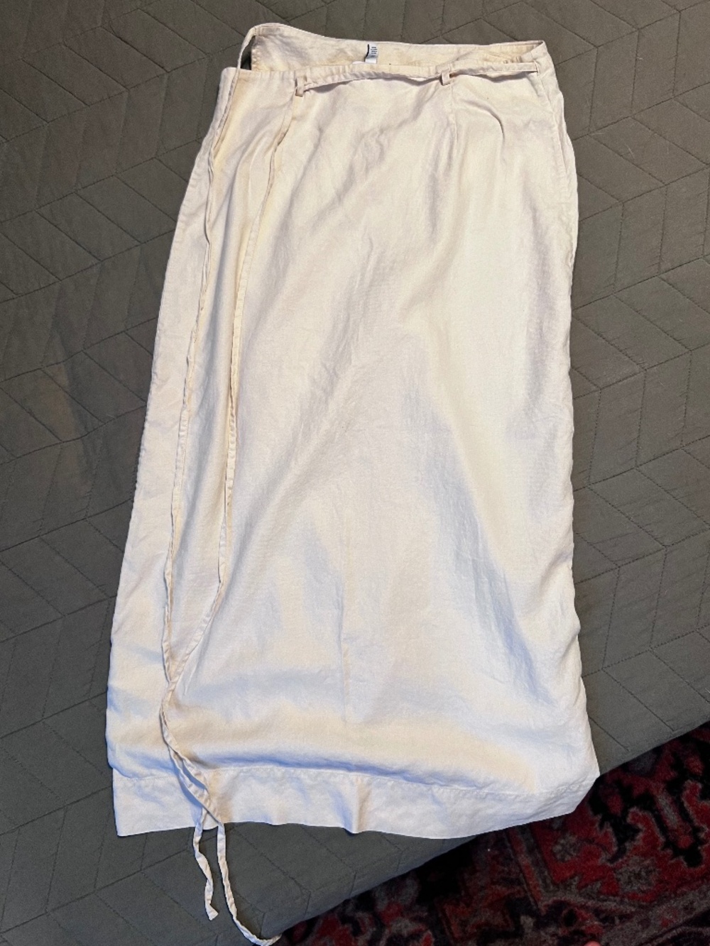 & Other Stories Midi Wrap Skirt